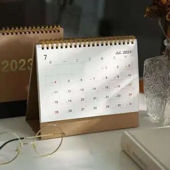 Календарь 2023 Настольный календарь Креативная простота Настольный Ins Wind Студенческий план Этот перфоратор Календарные украшения на заказ