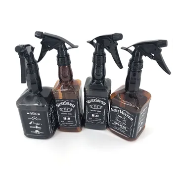 500 мл / 650 МЛ Парикмахерский спрей-флакон Салонные парикмахерские инструменты для волос Распылитель воды Ретро-лейка для масла для виски