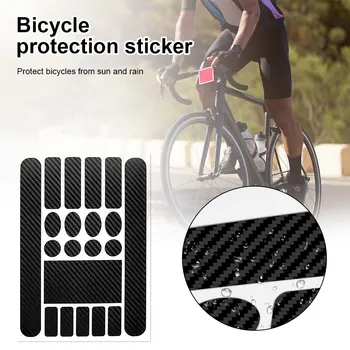 Наклейка для защиты велосипедной цепи, наклейка для ухода за горным велосипедом, наклейка для цепи, Складная рама, защитная пленка, наклейка из кожи носорога против царапин