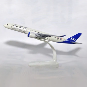 20 см в масштабе 1: 400 Самолеты A350 SAS Airlines, Модель самолета из сплава, Игрушки для детей, Детские игрушки F Collections