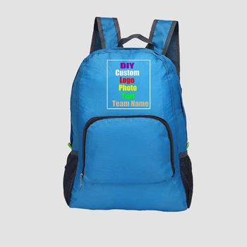 Новая складная сумка для отдыха на открытом воздухе на заказ 2021 года Настройте свой рюкзак с изображением логотипа
