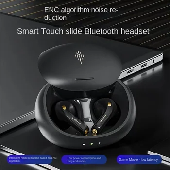 Беспроводная Bluetooth-гарнитура M10tws enc с низким энергопотреблением и шумоподавлением, игровая гарнитура Bluetooth 5.3 Jerry на большие расстояния