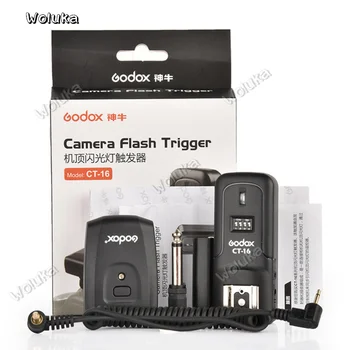 Godox CT-16 Комплект передатчика + приемника для запуска видеовспышки с 16 каналами для/N/P Studio Flash
