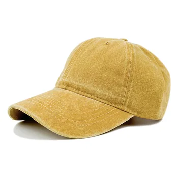 Высококачественные бейсболки для мужчин и женщин Gorras Hombre Kanye Sport, уличные шляпы-кепки из стираного денима, 18 цветов, модные пустые