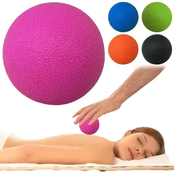 Портативные массажные шарики для упражнений на спине, плечах, ногах, теле, инструмент для тренировки мышц, аксессуары для занятий йогой