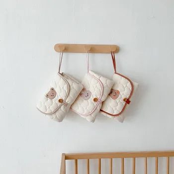 Портативный детский подгузник для пеленания, Моющийся матрасик для вещей новорожденного, сменный коврик для коляски, складная водонепроницаемая простыня
