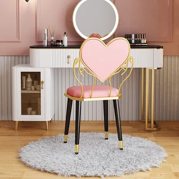Современные обеденные офисные стулья Nordic Kitchen Beauty Cafe, Мягкое кресло со спинкой, спальня, cadeiras de jantar, Кухонная мебель