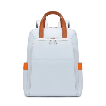 Водонепроницаемый рюкзак для ноутбука, простая сумка большой емкости, чехол для ноутбука 13-14 дюймов, портативные сумки через плечо, школьный рюкзак для отдыха.