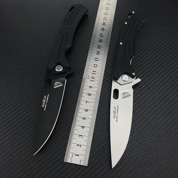HOKC Складной Карманный нож для кемпинга, Брелок для ключей, D2 Лезвие, G10 Ручка, Тактические Охотничьи Ножи для выживания, Инструменты для фруктов EDC
