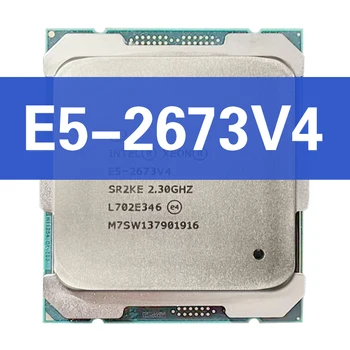 Процессор Xeon E5 2673 V4 SR2KE 2,3 ГГц 20-ядерный 135 Вт с разъемом LGA 2011-3 CPU E5 2673V4 Atermiter Red Материнская плата DDR4 NVMe kit