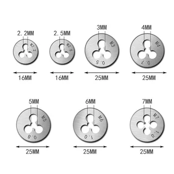 1 ШТ. круглая метрическая форма различных размеров от M1 M2 M3, коническая круглая форма из проволоки из легированной стали от M4 до M24
