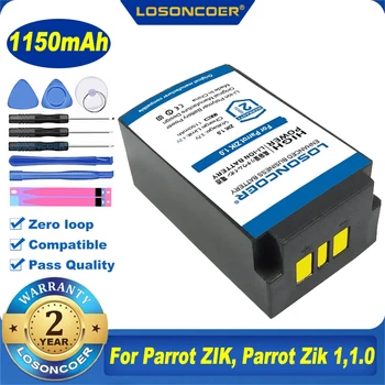 100% Оригинальный Аккумулятор LOSONCOER 1150mAh PF056001AA Для Parrot ZIK, Zik 1, Parrot Zik 1.0 One