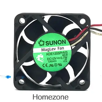 Для SUNON 5015 Тихий охлаждающий вентилятор 12 В 0,7 Вт с магнитной левитацией KDE1205PHV3 5 см