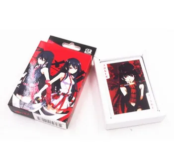 Аниме Akame Ga Kill Poker Cards, косплей, настольные игровые карточки, полиграфическая продукция