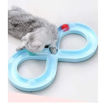 Интерактивная игрушка-вертушка для кошек для игр с котенком Игрушки для кошек и Аксессуары для домашних животных Интересные товары для домашних животных Вещи для котят Товары для дома