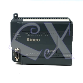 Бесплатная доставка Kinco PLC K506-24AT Процессорный модуль 24 ввода-вывода, DI 14 * DC24V, DO 10 * DC24V, транзисторный выход RTC 1 RS232, 2 RS485