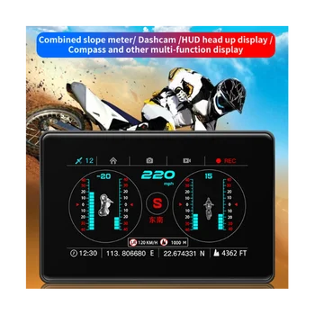 Сенсорный экран C20-M Автомобильный Головной Дисплей Автомобильный GPS-Проектор Уровень Компаса Скорости Автомобиля Бортовой Дисплей Сигнализации 128G