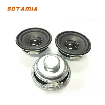 SOTAMIA 2шт 57 мм динамики Bluetooth 4 Ом 5 Вт аудио динамик полного диапазона Мини портативный громкоговоритель усилитель для домашнего кинотеатра DIY