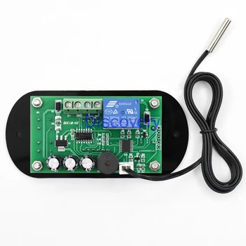 XH-W1308 Цифровой регулятор температуры Переключатель температуры Регулируемый цифровой дисплей 0.1