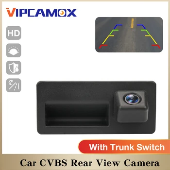 Камера заднего Вида RCA с Переключателем Багажника HD Широкоугольная Парковочная Камера Заднего Вида 170 ° Для VW Golf 5/6 Passat B6 B7 TIGUAN