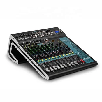 Высококачественная 12-Канальная Профессиональная Аудио-Видео Цифровая Акустическая Консоль с Контроллером Реверберации Dj Karaoke Audio Mixer