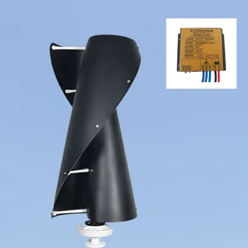 Новый цветной ветрогенератор мощностью 400 Вт с вертикальной осью на магнитной подвеске 12v 24v 48v с контроллером MPPT для домашнего использования