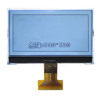 25PIN COG 320160 ЖК-дисплей ST7586S Контроллер с белой / синей подсветкой SPI / IIC / Параллельный интерфейс