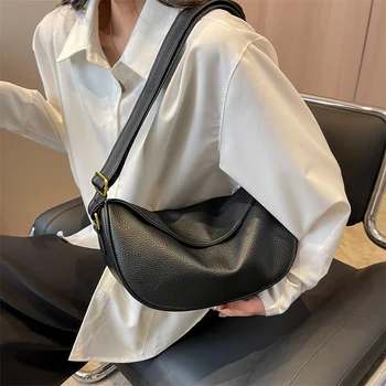 Женские сумки через плечо для покупок большой емкости 2023, модные дизайнерские сумки, высококачественные дорожные сумки из искусственной кожи, сумка через плечо для женщин