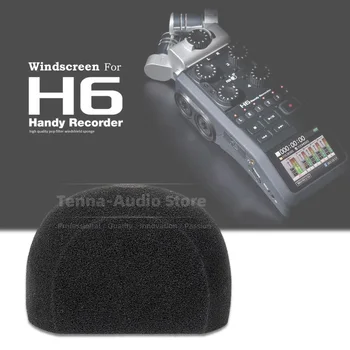 Высококачественный микрофон на ветровом стекле, чехол из поролоновой губки, поп-фильтр для увеличения H6 H6 XYH-6 Handy Recorder Microfono Mic, лобовое стекло