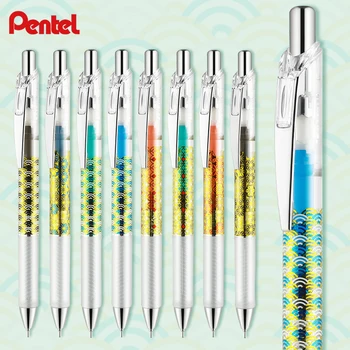 1шт Япония Pentel BLN75TL Limited Цветная Гелевая Ручка С Рисунком В Японском Стиле, Быстросохнущая Прозрачная Гелевая Ручка в Пресс-стиле 0,5 мм