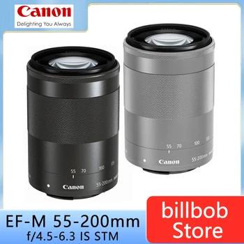 Canon EF-M 55-200 мм f/3.5-6.3 IS STM объектив 55-200 микро однообъективный Для камеры Canon M M2 M3 M5 M6 M50 M100 M200
