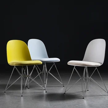Удобные уникальные обеденные стулья Nordic Modern Minimalist Lounge Chair Кухонный гвоздь Балкон Cadeiras De Jantar Мебель для дома