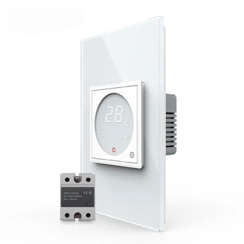 Стандартный термостат с реле контроля температуры, переключатель нагревательного устройства 1000 Вт/220 В или 660 Вт/120 В для каждой группы 5A